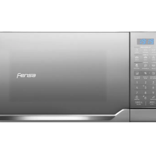 Microondas Fensa Digital 25 Litros Espejado Gris NMDO25S5GCRG