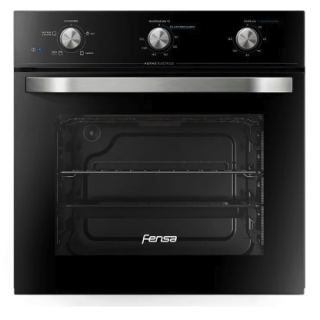 Horno Empotrable Eléctrico Fensa 59L Timer y Función Mantener Caliente FHE 1130M Negro