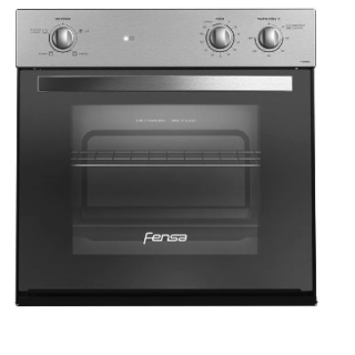 Horno Empotrable Eléctrico Fensa 66L Timer y Cavidad Esmaltada F 1060R A Gris