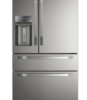 Refrigerador Fensa 540L No Frost 3 Puertas Inverter FlexiSpace Advantage Plus 7790 Inox